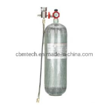 High Purity12L Small Scuba Diving Oxygen Cylinders for Self Contained Underwater
